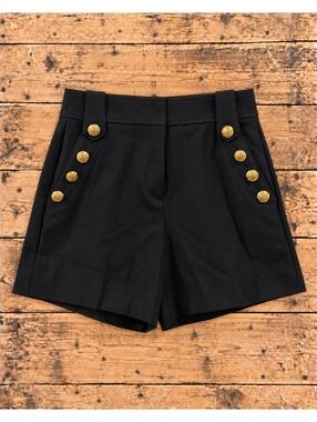 Size 2 Sailor Black shorts - WHBM